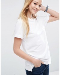 Женская белая вязаная футболка от Asos