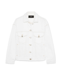 Женская белая джинсовая куртка от 3x1