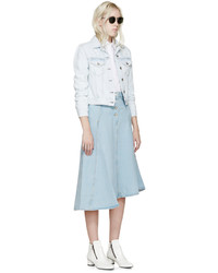 Женская белая джинсовая куртка от Acne Studios