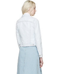 Женская белая джинсовая куртка от Acne Studios