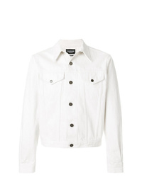 Мужская белая джинсовая куртка от Calvin Klein 205W39nyc