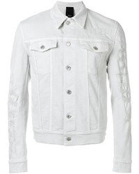 Мужская белая джинсовая куртка от Christian Dior