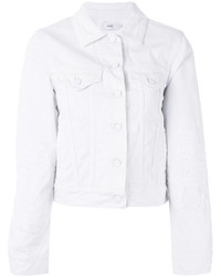 Женская белая джинсовая куртка от Closed
