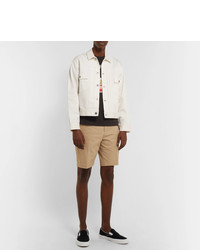 Мужская белая джинсовая куртка от Human Made