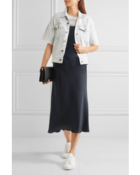 Женская белая джинсовая куртка от Bassike