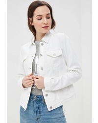 Женская белая джинсовая куртка от Gap