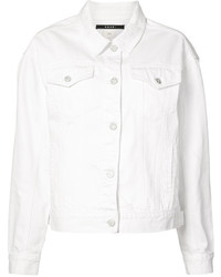 Женская белая джинсовая куртка от Ksubi