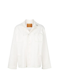 Женская белая джинсовая куртка от Marni