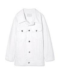 Женская белая джинсовая куртка от Matthew Adams Dolan