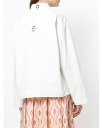 Женская белая джинсовая куртка от Marni