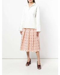 Женская белая джинсовая куртка от Marni