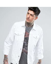 Мужская белая джинсовая куртка от Reclaimed Vintage