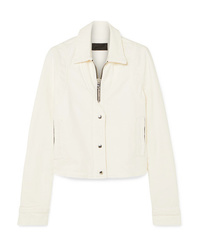 Женская белая джинсовая куртка от RtA