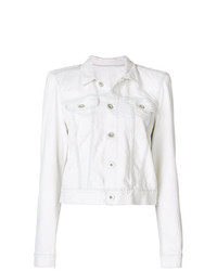 Женская белая джинсовая куртка от Unravel Project