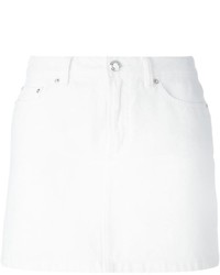 Белая джинсовая мини-юбка от Marc by Marc Jacobs