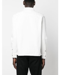 Мужская белая джинсовая рубашка от Ksubi