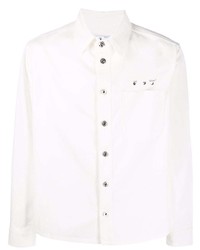 Мужская белая джинсовая рубашка от Off-White