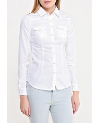 Женская белая джинсовая рубашка от SPRINGFIELD