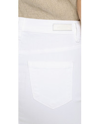 Белая джинсовая юбка-карандаш от Blank