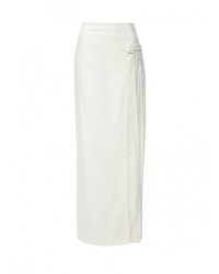 Белая длинная юбка от Elena Shipilova