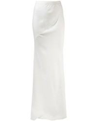 Белая длинная юбка от Gareth Pugh