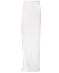Белая длинная юбка от Hussein Chalayan