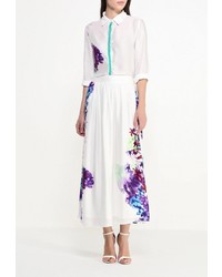 Белая длинная юбка от La Coquette