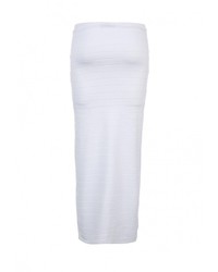 Белая длинная юбка от LOST INK