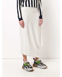 Белая длинная юбка от JW Anderson