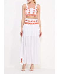 Белая длинная юбка от Urban Bliss