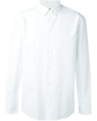 Мужская белая классическая рубашка от A.P.C.
