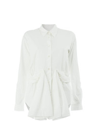 Женская белая классическая рубашка от Aalto