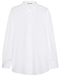 Женская белая классическая рубашка от Acne Studios
