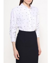 Женская белая классическая рубашка от adL