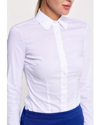 Женская белая классическая рубашка от adL