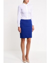 Женская белая классическая рубашка от adL