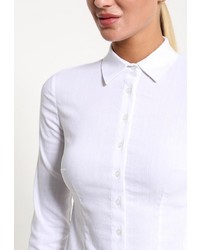 Женская белая классическая рубашка от adL