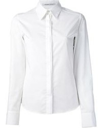 Женская белая классическая рубашка от Agnona