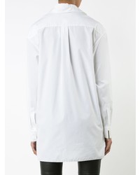Женская белая классическая рубашка от Alexandre Vauthier