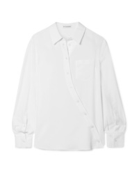Женская белая классическая рубашка от Altuzarra