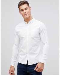 Мужская белая классическая рубашка от ASOS DESIGN