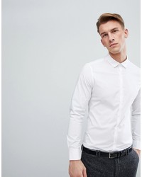 Мужская белая классическая рубашка от ASOS DESIGN