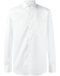 Мужская белая классическая рубашка от Aspesi