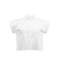 Женская белая классическая рубашка от Asya Malbershtein