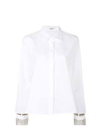 Женская белая классическая рубашка от Aviu