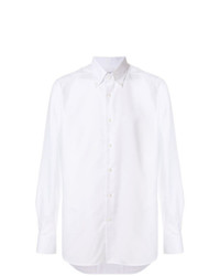 Мужская белая классическая рубашка от Bagutta