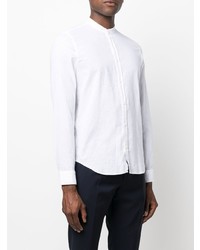 Мужская белая классическая рубашка от Manuel Ritz