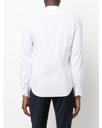 Мужская белая классическая рубашка от Manuel Ritz