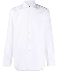 Мужская белая классическая рубашка от Barba