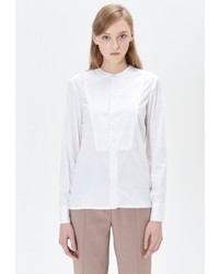 Женская белая классическая рубашка от Base Forms